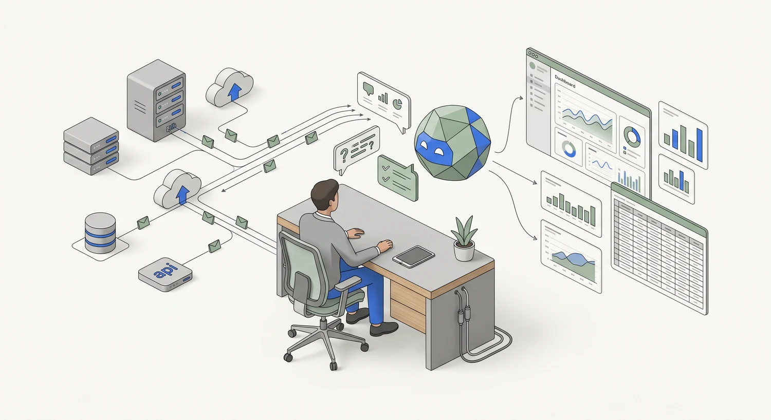 Centipede conecta la información de tu empresa con tableros y respuestas claras